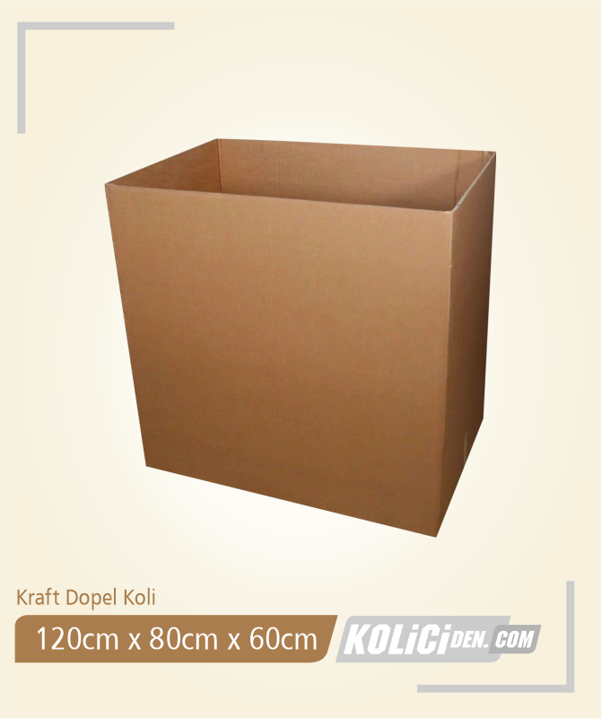 120x80x70 cm Hazır Kraft full gr ihracat kalitesi Dopel Palet Koli
